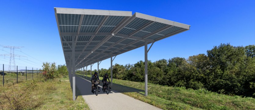 French consortium building linear DC solar park along Rhône River