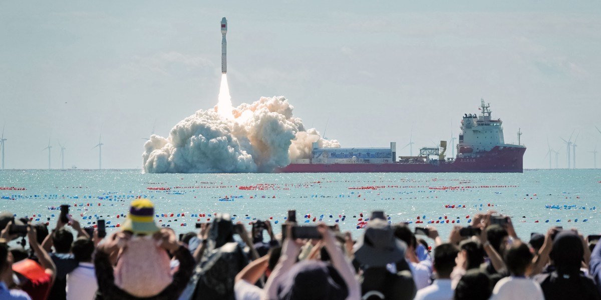 The Download: offshore rocket launches, and how DOGE plans to use AI