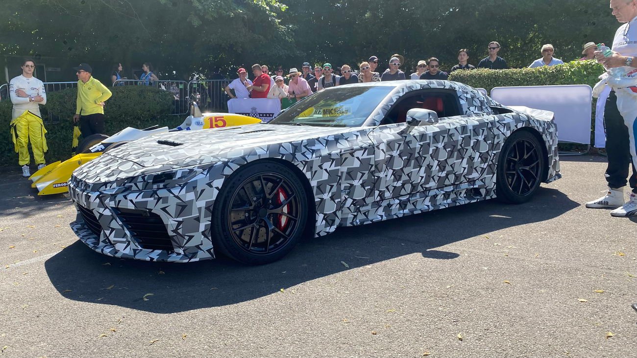 Here’s The New Toyota (Or Lexus) Supercar Up Close