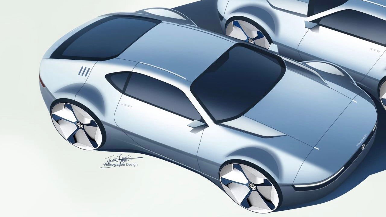 A VW Designer Proposed An Electric Sports Car In 2017