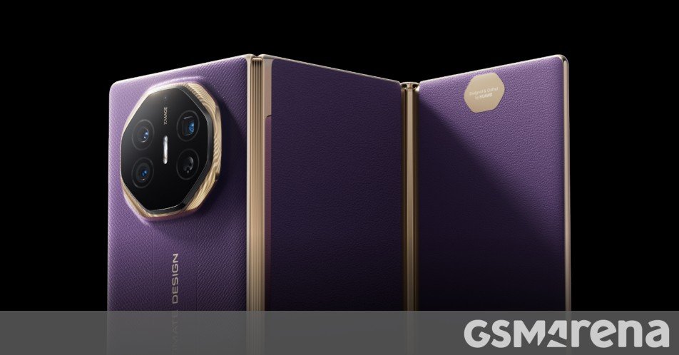 Huawei Mate XTs announced with Kirin 9020 and updated 40MP ultrawide cam