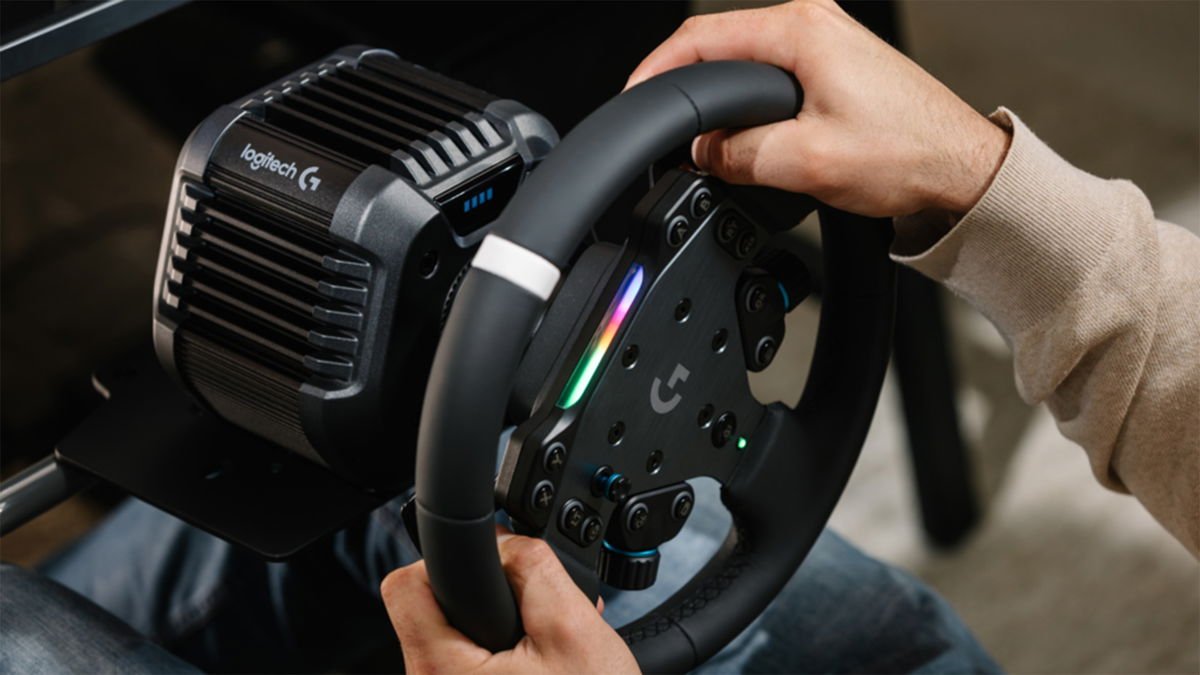 Logitech RS50 Revealed As Mid-Range Direct Drive Wheelbase