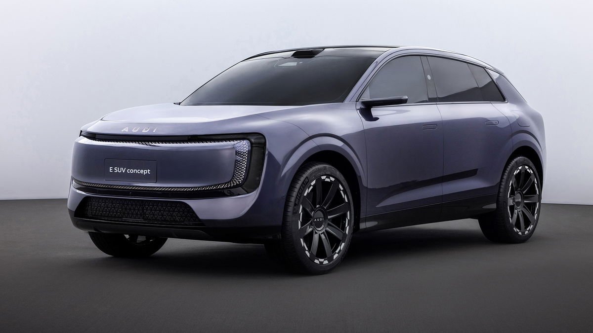 AUDI E SUV Concept Previews China-Only Production Car
