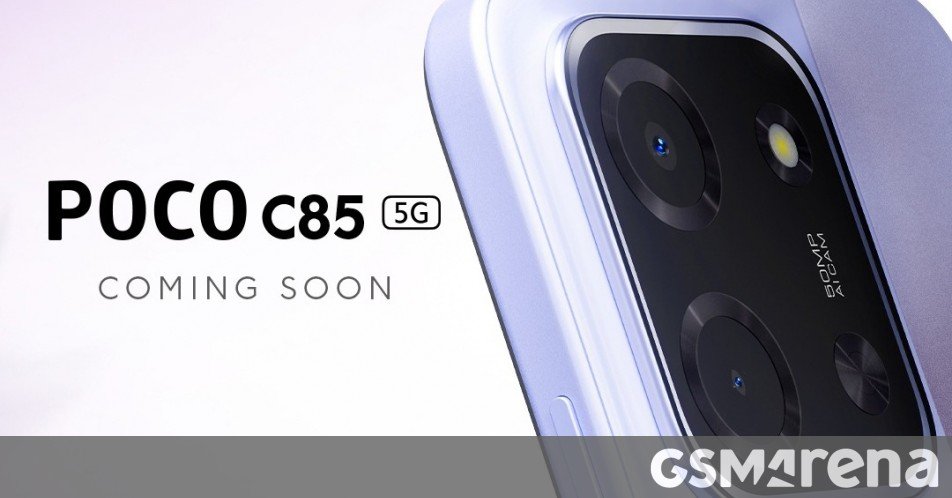 Poco C85 5G is on its way, official teaser campaign starts