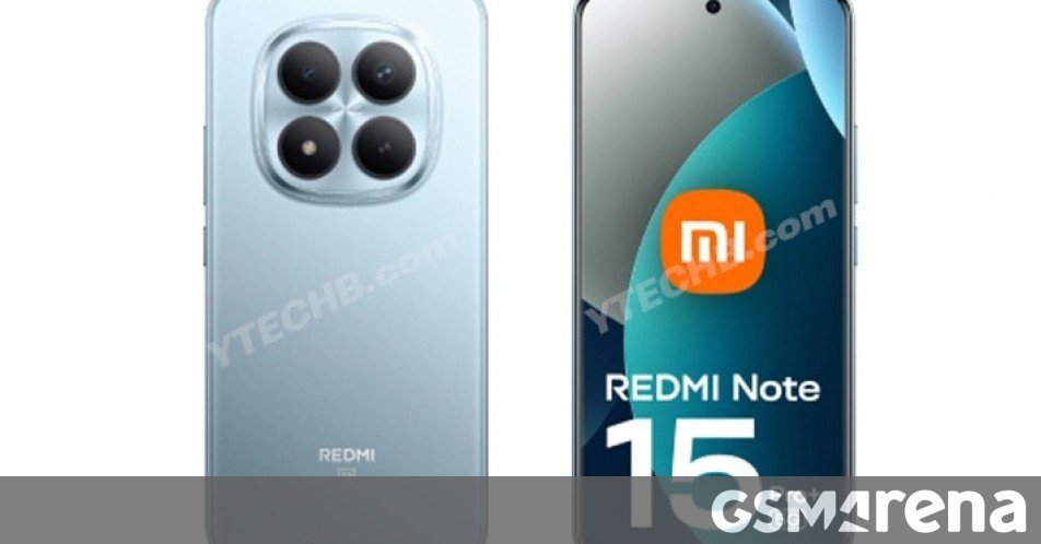 Global Redmi Note 15 Pro+, Redmi Note 15 Pro, and Redmi Note 15 specs, prices, and images leak
