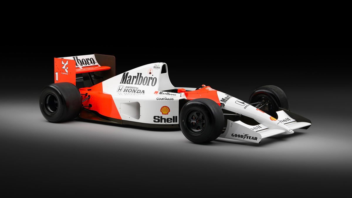 One Of Ayrton Senna’s Most Famous F1 Cars Is Coming Up For Sale
