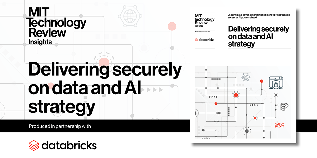 Delivering securely on data and AI strategy 