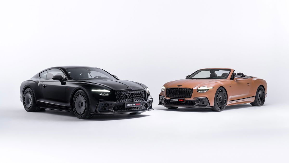 Brabus Debuts 888bhp Bentley Continental GT Powerhouse