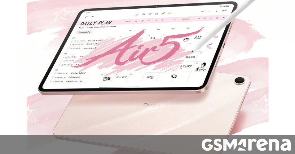 Oppo Pad Air5’s launch date is official, here’s what it looks like