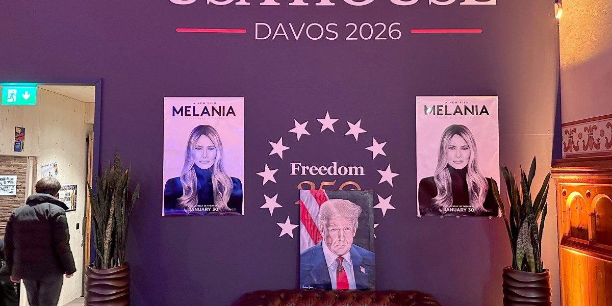 All anyone wants to talk about at Davos is AI and Donald Trump